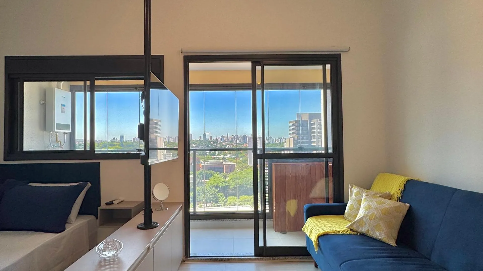 Apartmán Studio Completo No Brooklin A 200M Da Estacao Brooklin São Paulo
